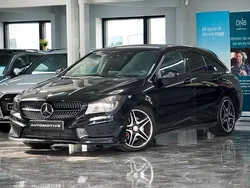 Svart Begagnad 2015 Mercedes CLA220 Shooting Brake AMG Kombi | 169 900 kr (Marknadspris)
