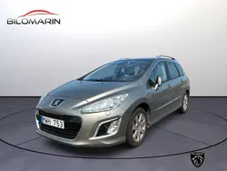 Ljusgrå Begagnad 2012 Peugeot 308 Active Kombi | 69 900 kr (Lite dyr)