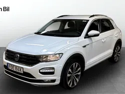 Vit (pure white) Begagnad 2021 VW T-Roc R-line SUV | 249 500 kr (Lite dyr)