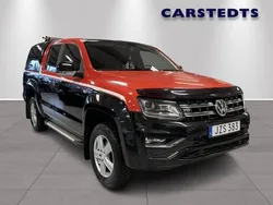 Svart Begagnad 2017 VW Amarok Pickup | 259 900 kr (Marknadspris)