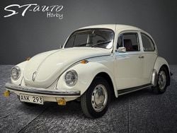 Vit Begagnad 1972 VW Beetle S Sedan | 69 900 kr