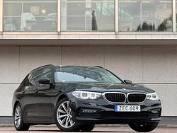 Svart Begagnad 2018 BMW 520 Sport Line Kombi | 189 900 kr (Marknadspris)