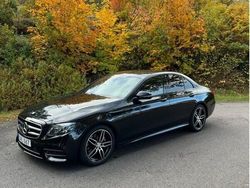 Svart Begagnad 2017 Mercedes E220 AMG line Sedan | 279 000 kr (Dyr)
