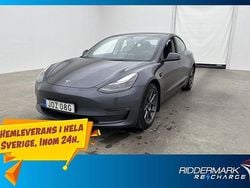 Grå Begagnad 2021 Tesla Model 3 Long Range AWD Sedan | 319 800 kr (Marknadspris)