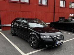 Svart Begagnad 2007 Audi A3 Sportback Comfort Halvkombi | 59 000 kr