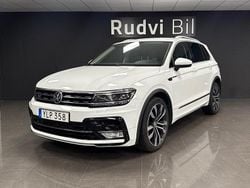 Vit Begagnad 2017 VW Tiguan R-line SUV | 219 900 kr (Marknadspris)