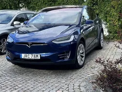 Blå Begagnad 2020 Tesla Model X Long Range SUV | 510 000 kr (Lite dyr)