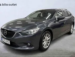 Grå Begagnad 2014 Mazda 6 Kombi | 129 900 kr