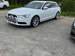 Vit Begagnad 2013 Audi A6 Ambition Kombi | 128 000 kr (Marknadspris)