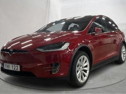 Röd Begagnad 2017 Tesla Model X SUV | 260 000 kr (Bra pris)