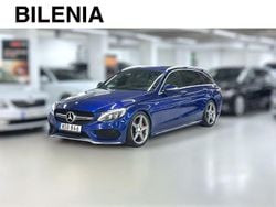 Blå Begagnad 2015 Mercedes C220 AMG Kombi | 199 900 kr (Marknadspris)