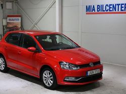 Röd Begagnad 2015 VW Polo S Halvkombi | 119 000 kr (Marknadspris)
