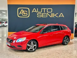 Röd Begagnad 2012 Volvo V60 R-Design Kombi | 139 900 kr (Dyr)