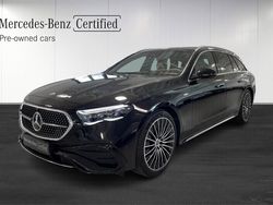 Svart (black) Begagnad 2025 Mercedes E300 Advanced Kombi | 759 900 kr (Marknadspris)