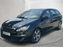 Svart Begagnad 2016 Peugeot 308 Active | 78 000 kr (Bra pris)