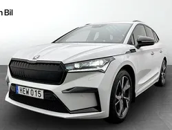 Vit Begagnad 2023 Skoda Enyaq iV SportlinePlus SUV | 484 900 kr (Lite dyr)