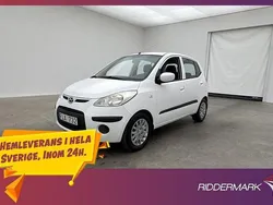 Vit Begagnad 2010 Hyundai i10 Halvkombi | 39 800 kr (Lite dyr)