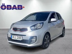 Grå Begagnad 2014 Kia Picanto Sport Halvkombi | 78 900 kr (Marknadspris)
