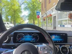 Grå Begagnad 2021 Mercedes A180 AMG Sedan | 255 000 kr (Marknadspris)