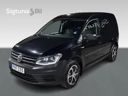 Svart Begagnad 2018 VW Caddy Minibuss | 159 900 kr (Marknadspris)