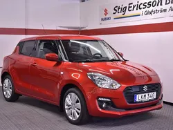 Röd Begagnad 2018 Suzuki Swift Halvkombi | 136 500 kr (Lite dyr)