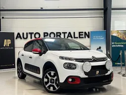 Vit Begagnad 2017 Citroën C3 PureTech Halvkombi | 99 900 kr (Marknadspris)