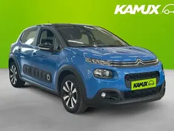 Blå Begagnad 2017 Citroën C3 Feel Halvkombi | 84 700 kr (Marknadspris)