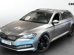 Grå (silver) Begagnad 2020 Skoda Superb Kombi | 249 900 kr (Marknadspris)