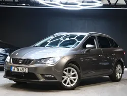 Mörkgrå (grå) Begagnad 2014 Seat Leon ST Kombi | 94 900 kr (Marknadspris)
