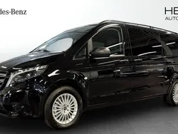 Svart Begagnad 2023 Mercedes e-Vito Minibuss | 489 000 kr