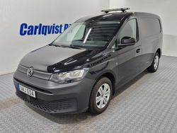 Svart (svart metallic) Begagnad 2024 VW Caddy Maxi Minibuss | 398 000 kr (Dyr)