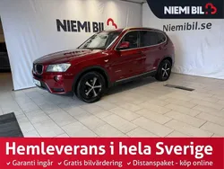 Röd Begagnad 2011 BMW X3 SUV | 129 800 kr (Lite dyr)