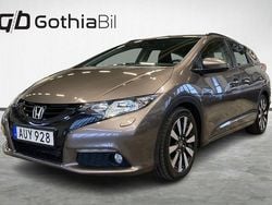 Ljusbrun Begagnad 2014 Honda Civic Sport Kombi | 109 900 kr (Marknadspris)