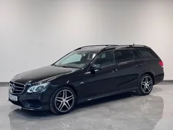 Svart Begagnad 2015 Mercedes E220 AMG Kombi | 174 900 kr (Marknadspris)