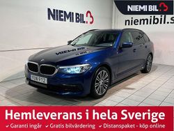 Blå Begagnad 2018 BMW 520 Sport Line Kombi | 279 900 kr (Marknadspris)
