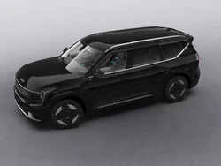 Svart Ny 2025 Kia EV9 Plus SUV | 837 900 kr (Lite dyr)