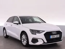 Vit Begagnad 2022 Audi A3 Sportback Proline Halvkombi | 239 000 kr (Marknadspris)