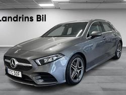 Mörkgrå Begagnad 2020 Mercedes A180 AMG line Halvkombi | 279 900 kr (Lite dyr)