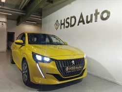 Blå (gul) Begagnad 2020 Peugeot 208 Halvkombi | 119 500 kr (Marknadspris)