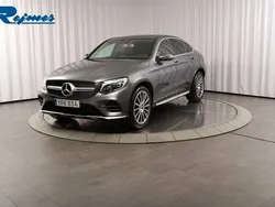 Grå Begagnad 2017 Mercedes GLC220 AMG Sportkupé | 324 800 kr (Marknadspris)