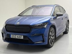 Blå Begagnad 2022 Skoda Enyaq iV SportLine SUV | 379 000 kr (Marknadspris)