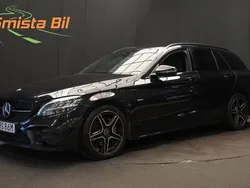 Svart Begagnad 2020 Mercedes C200 AMG Kombi | 294 900 kr (Superpris)