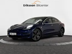 Blå Begagnad 2019 Tesla Model 3 Long Range AWD Sedan | 199 900 kr (Lite dyr)