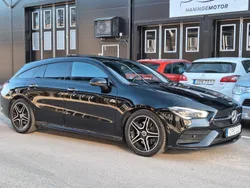 Svart Begagnad 2021 Mercedes CLA200 Shooting Brake AMG Kombi | 249 900 kr (Marknadspris)