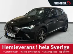 Svart Begagnad 2015 Mazda CX-3 Optimum SUV | 164 900 kr (Dyr)