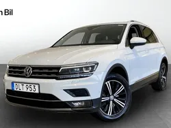 Vit Begagnad 2018 VW Tiguan Highline SUV | 249 500 kr (Marknadspris)