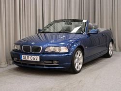 Blå Begagnad 2001 BMW 330 Cabriolet Cab | 99 900 kr (Superpris)