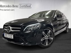 Svart (black) Begagnad 2020 Mercedes C300e Kombi | 299 900 kr (Marknadspris)