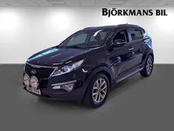 Svart (/1k/ pearl black m) Begagnad 2015 Kia Sportage Comfort SUV | 129 000 kr (Marknadspris)
