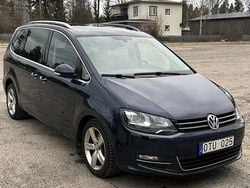 Blå Begagnad 2011 VW Sharan GT Minibuss | 80 000 kr (Bra pris)